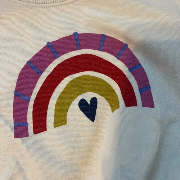 NWOT Hanna Andersson Baby Top & Leggings Set In French Terry 12-18 months set - Picture 3 of 5